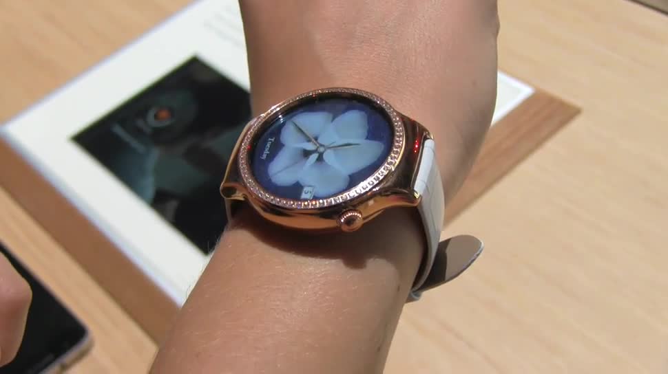 Android, smartwatch, Ces, Huawei, Uhr, CES 2016, Huawei Watch, Swarowski