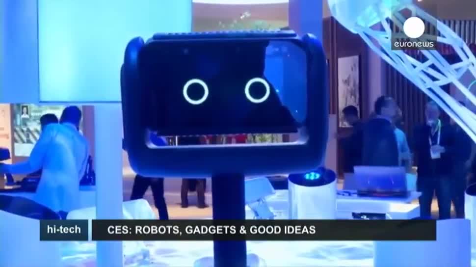 Ces, Roboter, Messe, EuroNews, CES 2016, Gadgets, Ski, Tee, Teforia, In&Motion, Uraniom