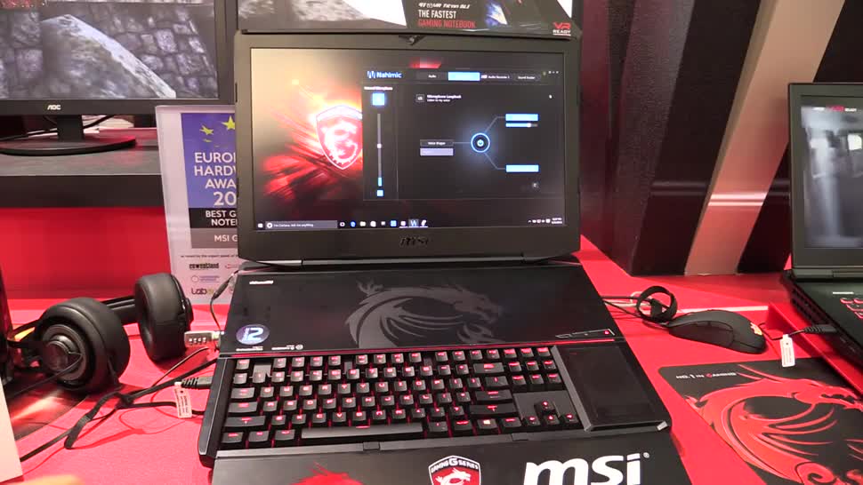Notebook, Laptop, Nvidia, Hands-On, Hands on, Computex, Computex 2016, Msi, NewGadgets, Sli, GTX 980, Geforce GTX 980, MSI GT83 Titan SLI, MSI GT83, GT83, MSI GT83 Titan
