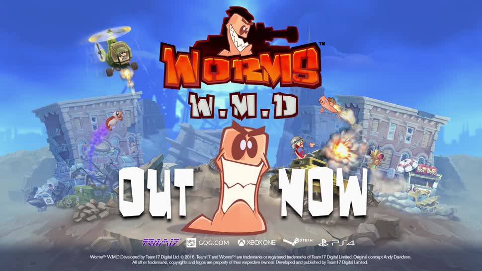 Trailer, Strategiespiel, Team 17, Worms, Worms W.M.D
