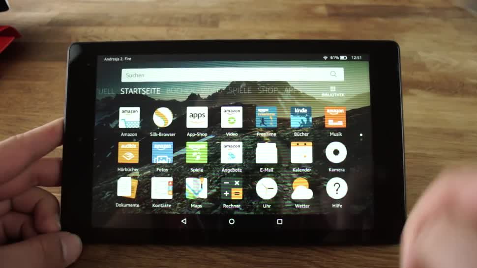 Tablet, Amazon, Test, Andrzej Tokarski, Unboxing, Tabletblog, Fire, Fire HD 8, Amazon Fire HD 8