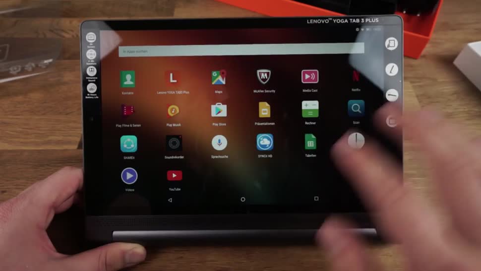 Android, Tablet, Andrzej Tokarski, Unboxing, Tabletblog, Lenovo Yoga Tab 3 Plus, Yoga Tab 3, Lenovo Yoga Tab 3, Yoga Tab 3 Plus, Yoga Tab