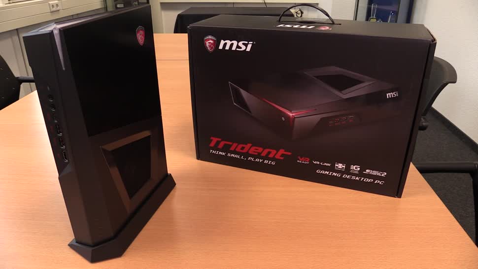 Virtual Reality, Hands-On, VR, Hands on, NewGadgets, Msi, Johannes Knapp, gaming-pc, Trident, MSI Trident