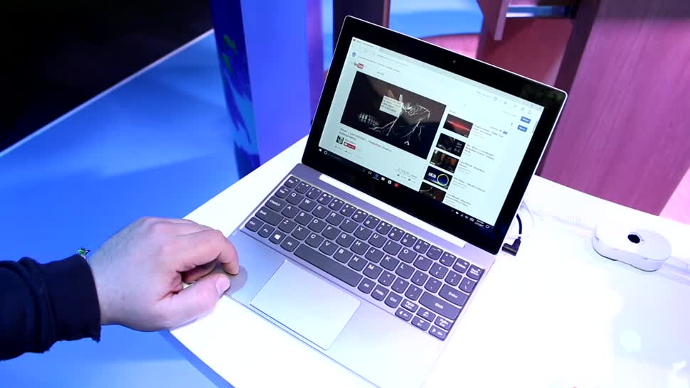 Tablet, Windows 10, Lenovo, Hands-On, Hands on, 2-in-1, Dock, Lenovo Miix 320