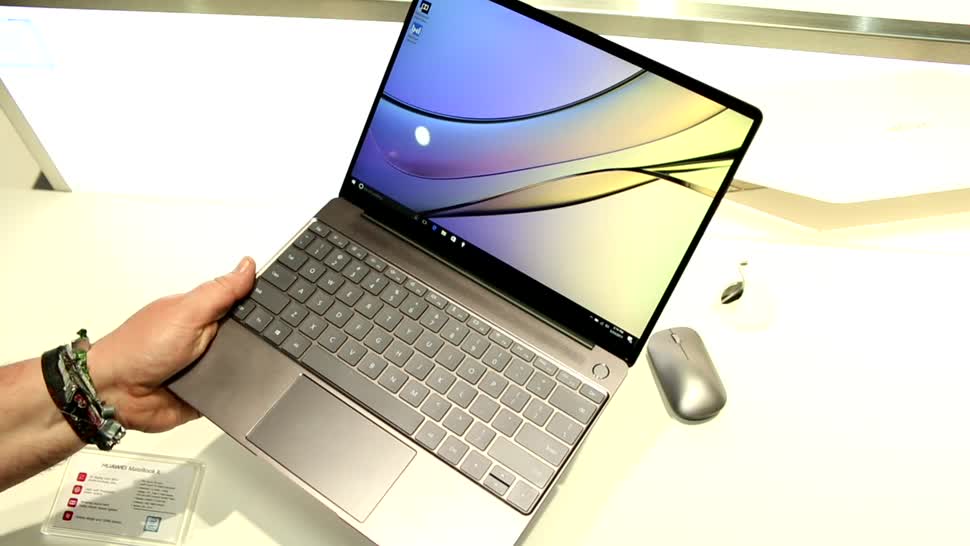 Notebook, Laptop, Huawei, Test, Hands-On, Hands on, Review, Sound, Kaby Lake, Intel Core i5-7200U, Dolby Atmos, Huawei MateBook X, MateBook X