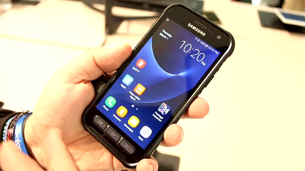 Smartphone, Android, Hands-On, Mwc, Hands on, Mobile World Congress, MWC 2018, Mobile World Congress 2018, Rugged, SM-G888