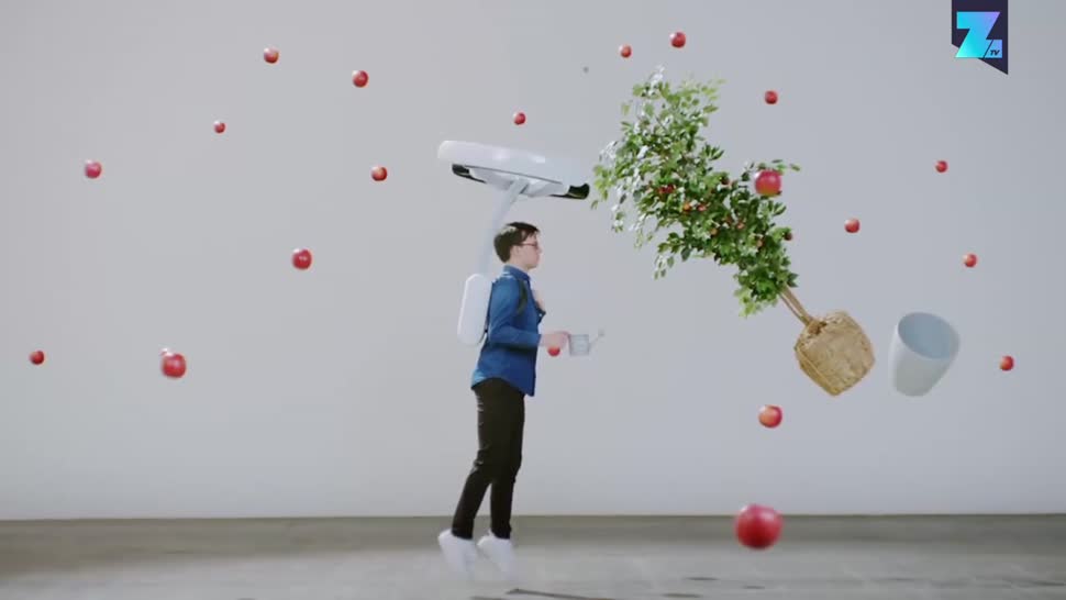 Zoomin, Startup, Rucksack, Start-up, Schwerkraft, Lunavity