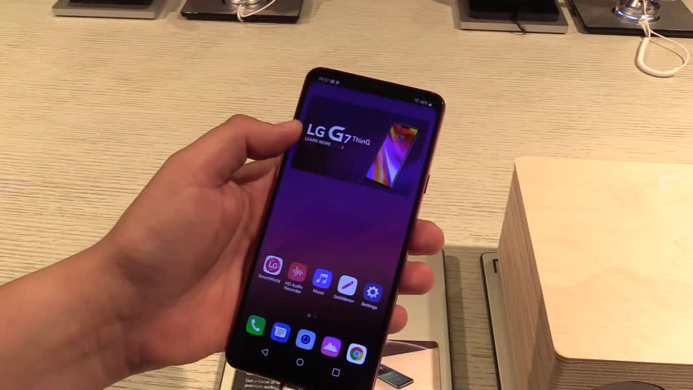 Smartphone, Android, LG, Hands-On, NewGadgets, Android Oreo, LG G7, LG G7 ThinQ, ThinQ, G7 ThinQ