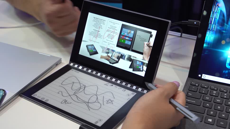 Tablet, Notebook, Intel, Computex, LCD, Computex 2018, E-Paper, Tiger Rapids