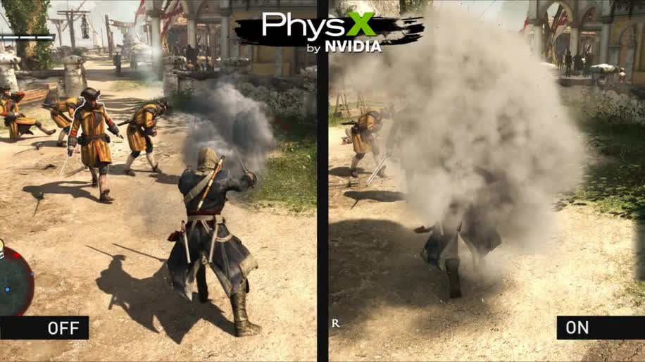 Частицы physx в assassins creed 4 black flag что это