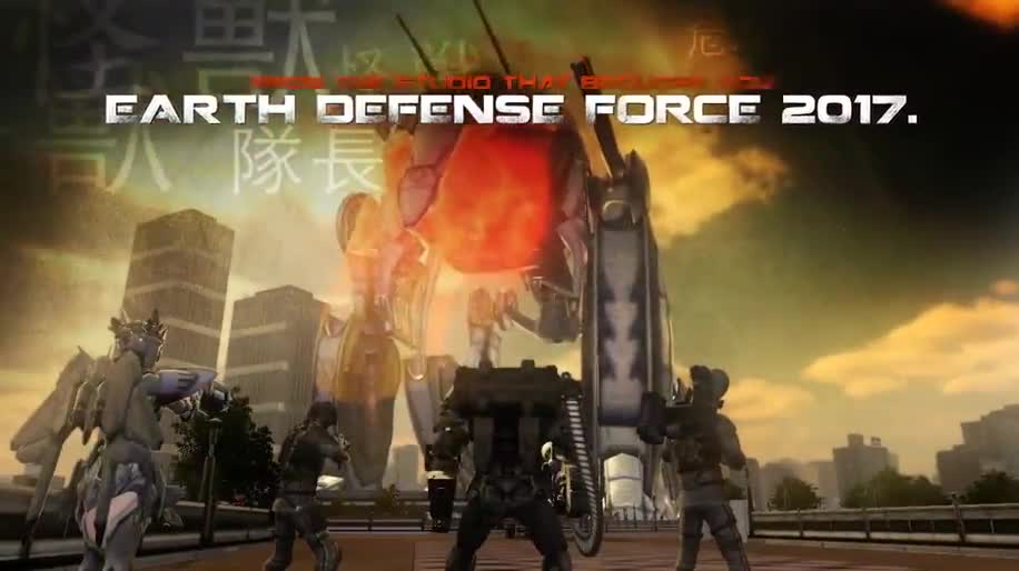 Earth Defence Force 2025 'Call the EDF'Trailer