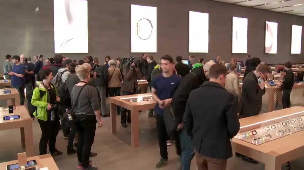 Apple, smartwatch, Armbanduhr, Wearables, Apple Watch, Apple Store