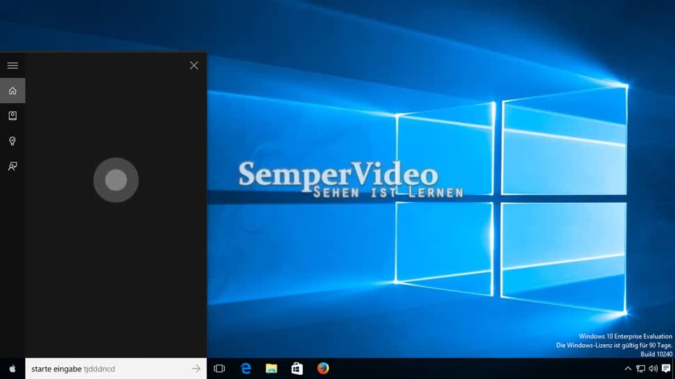 Microsoft, Windows 10, Cortana, Sprachassistent, SemperVideo