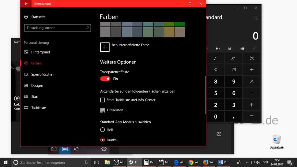 Windows 10 So Aktiviert Man Das Alternative Dark Theme