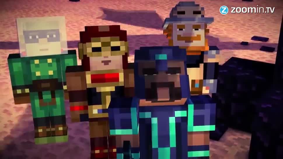 Minecraft, mojang, Zoomin, Telltale, Minecraft: Story Mode