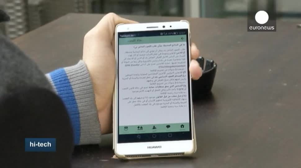 App, EuroNews, Flüchtlinge
