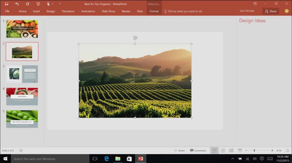 Powerpoint Microsoft Stellt Designer Und Morph Vor