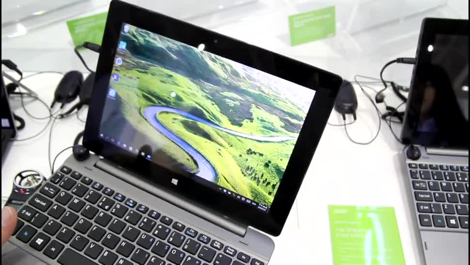 Tablet, Windows 10, Acer, Hands-On, Tastatur, Hands on, Computex, Computex 2016, Andrzej Tokarski, Acer Switch One 10, Switch One 10