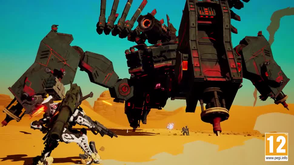 Trailer, Nintendo, Gamescom, actionspiel, Nintendo Switch, Gamescom 2018, Daemon X Machina, Marvelous Entertainment