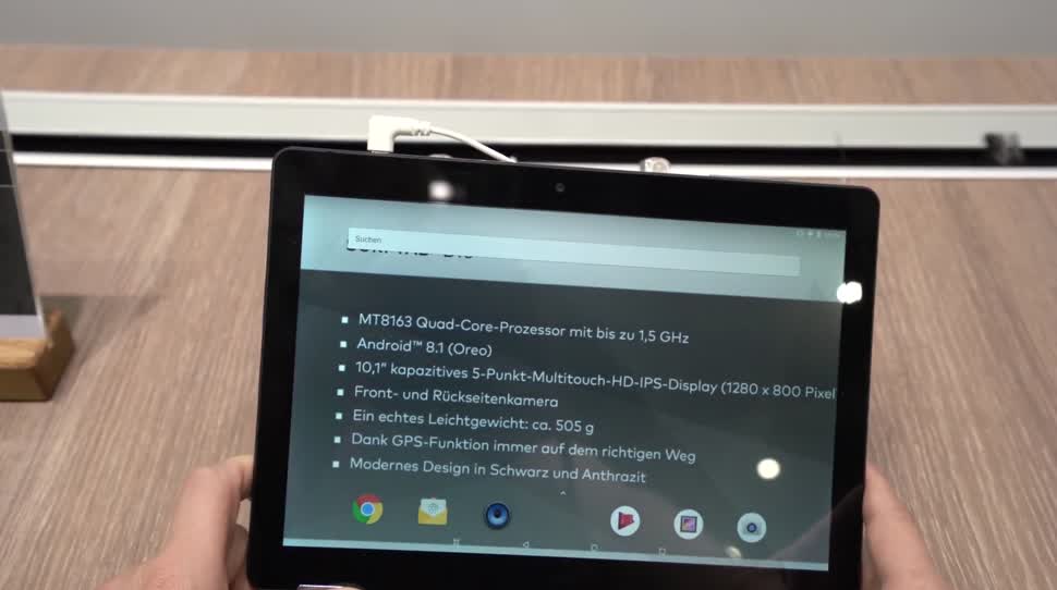Android, Tablet, Hands-On, Ifa, Andrzej Tokarski, Tabletblog, Trekstor, Android 8.1, IFA 2018, TrekStor SurfTab, SurfTab, TrekStor Surftab B10, Surftab B10