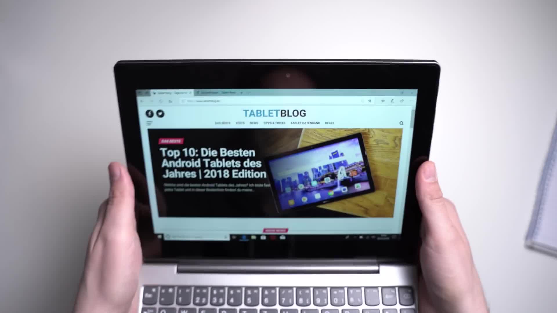 Windows 10, Tablet, Lenovo, Andrzej Tokarski, Tabletblog, Unboxing, Lenovo Ideapad, Lenovo IdeaPad D330, IdeaPad D330, D330