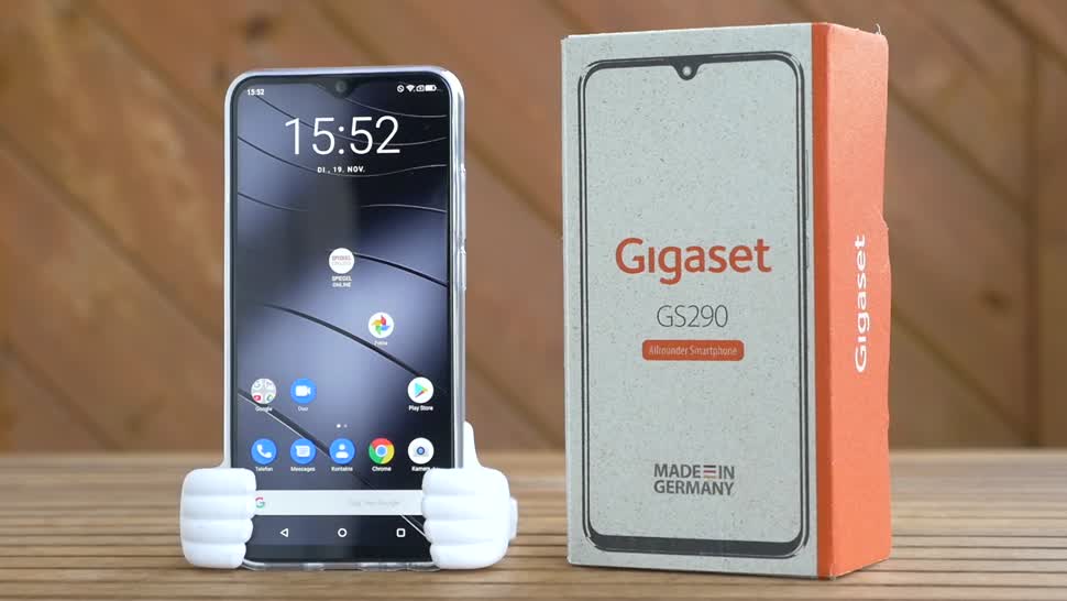 Smartphone, Android, Test, gigaset, Timm Mohn, GS290