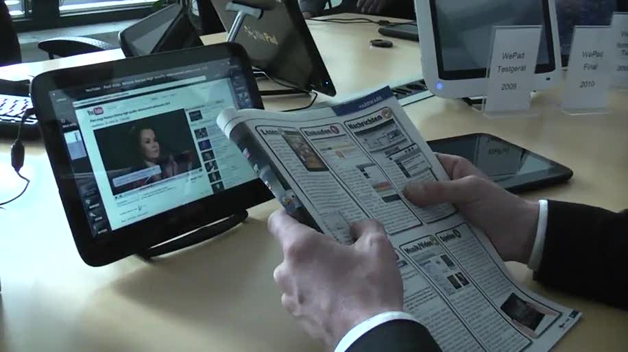WePad: Vorstellung des Tablet-PCs