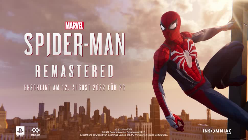 Trailer, Sony, actionspiel, Marvel, Spider-Man, Remaster, Marvel's Spider-Man, Spider-Man Remastered