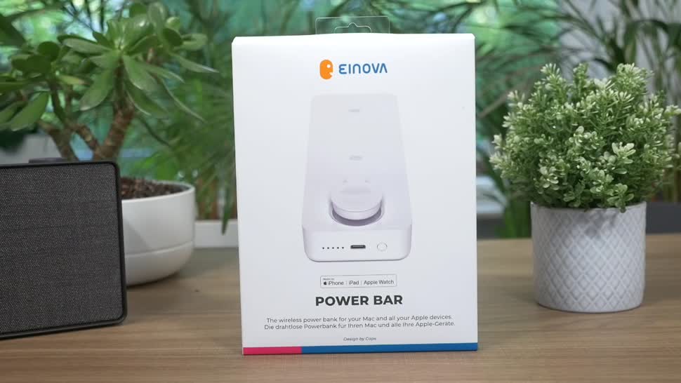Einova Powerbar im Test: Powerbank-Multitalent für Apple-Geräte