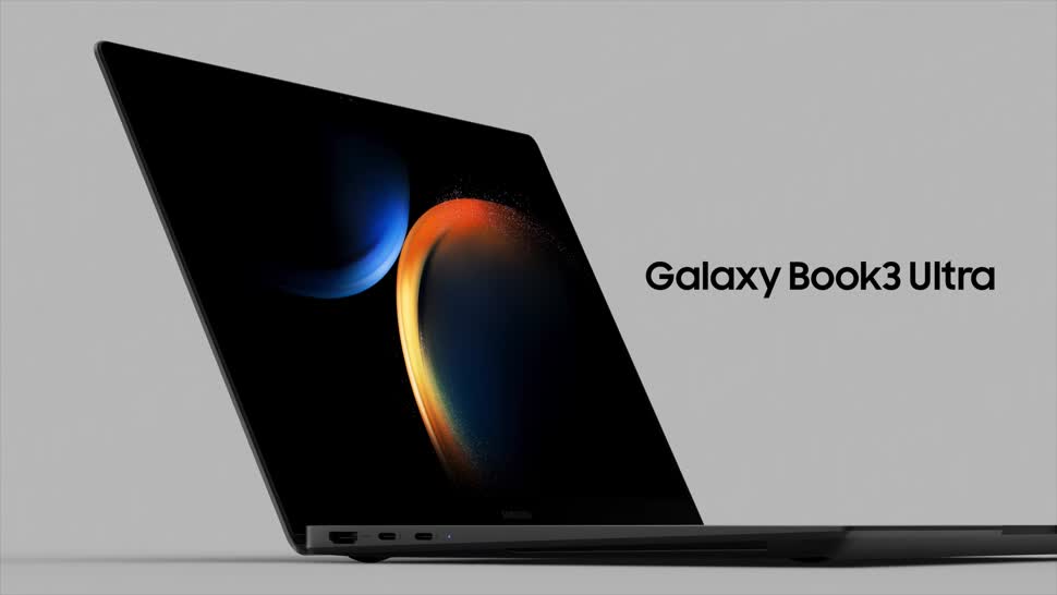 Samsung enthüllt das neue Galaxy Book 3 Ultra im Video