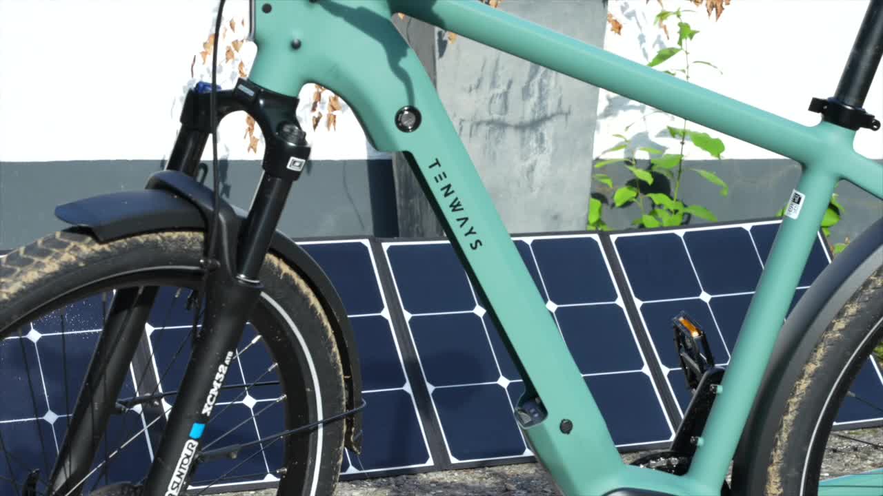 Tenways Ago X: So f�hrt man E-Bike mit Strom aus Sonnenlicht