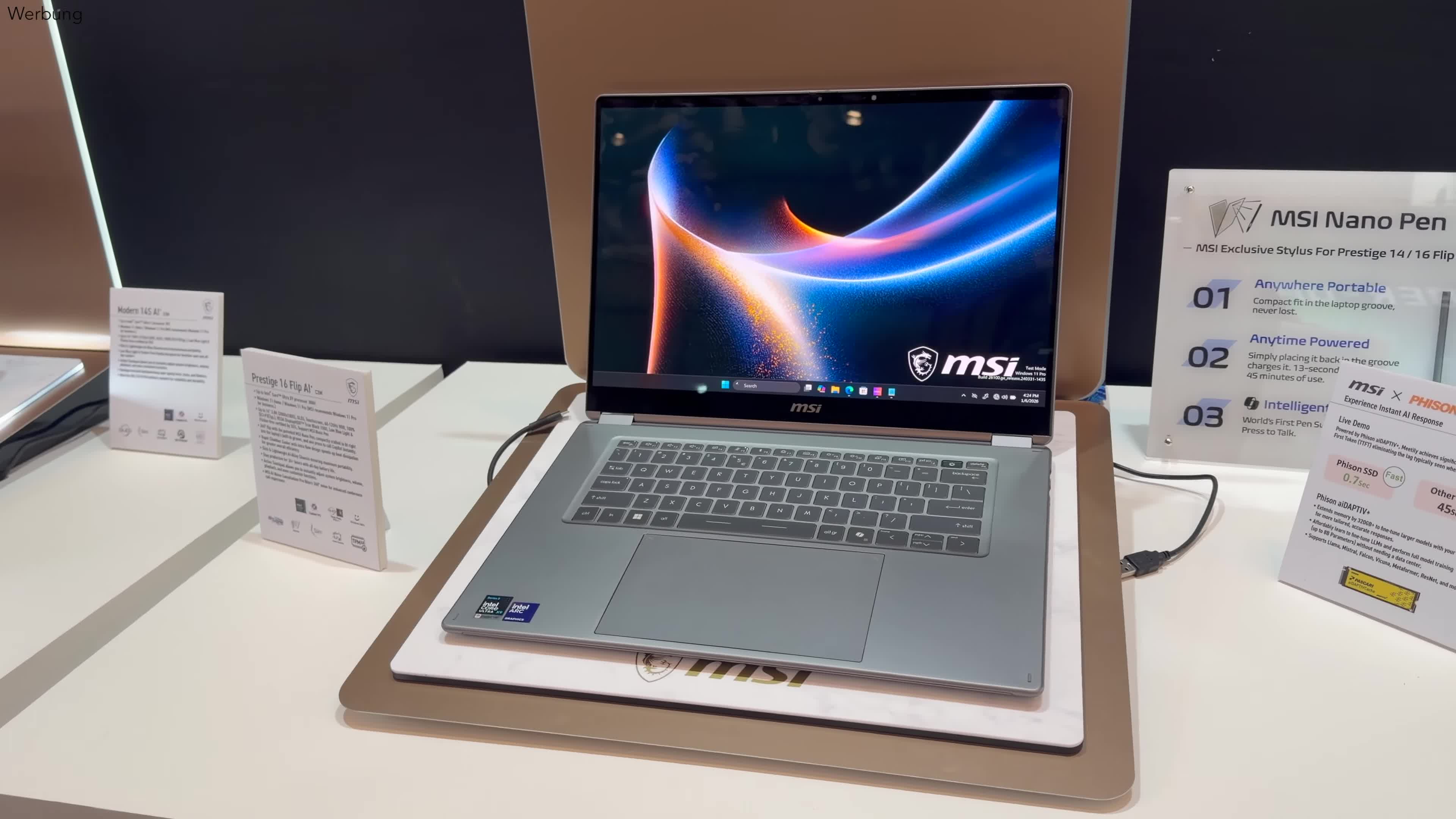 MSI bringt ganze Serie neuer Notebooks f�r Business-Nutzer