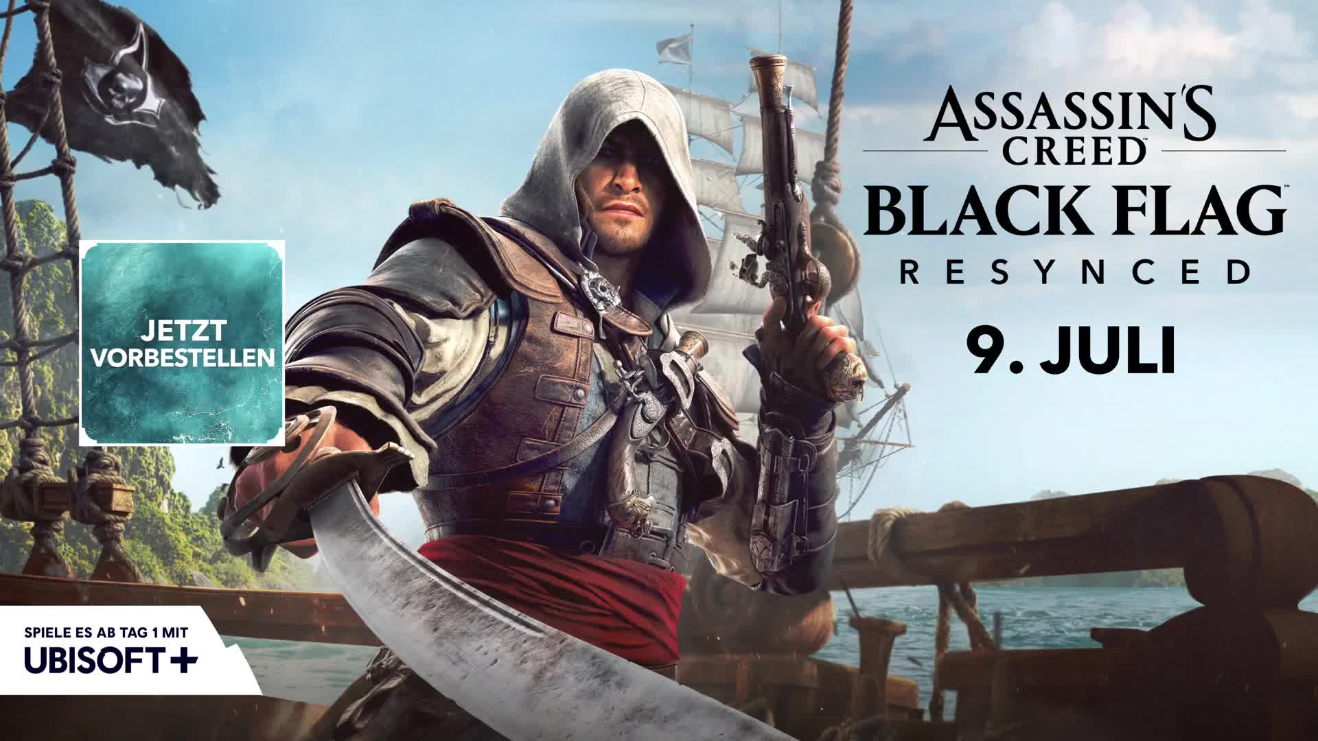 Assassin's Creed Black Flag Resynced: Das Remake sticht im Juli in See