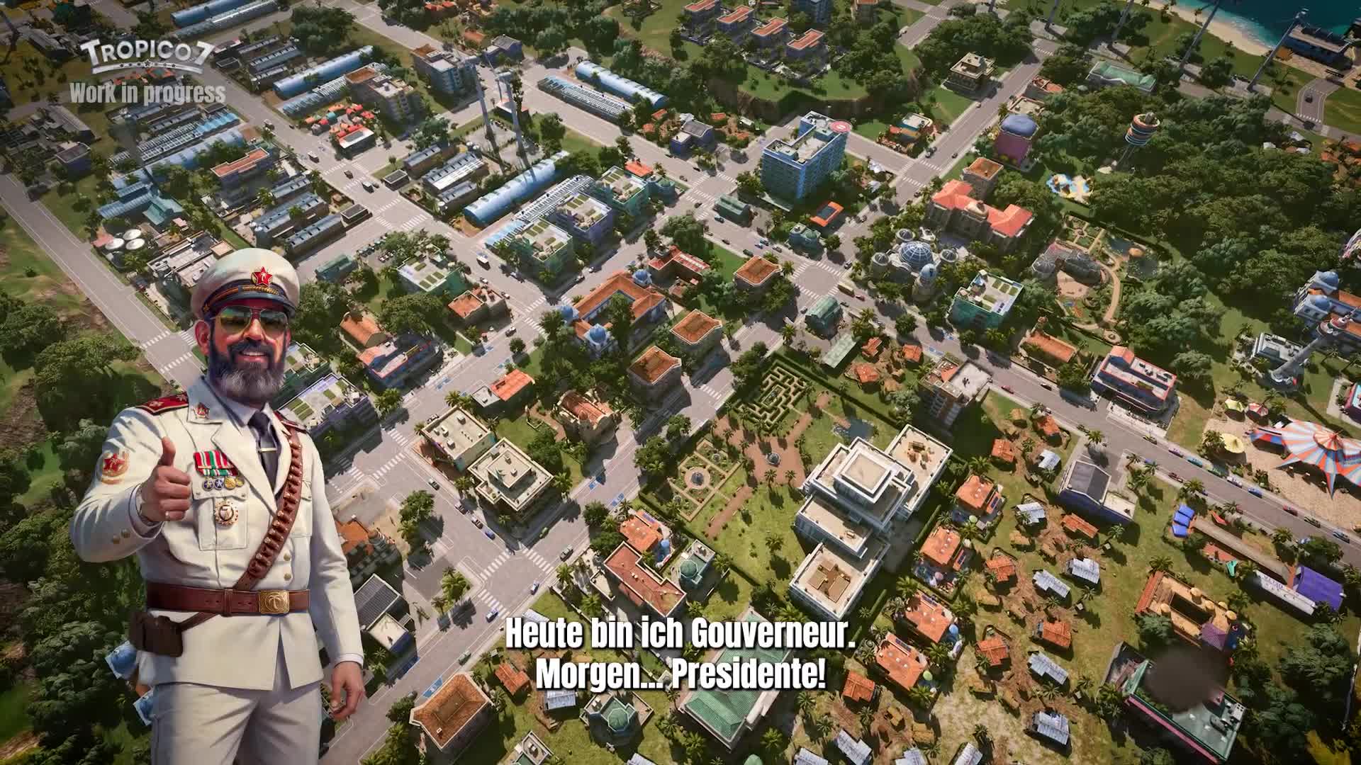 Tropico 7: Trailer zeigt erstes Gameplay, Release auf 2027 verschoben
