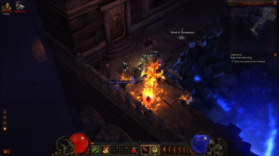 Diablo 3 Beta Gameplay Witch Doctor Mit Feuerbomben